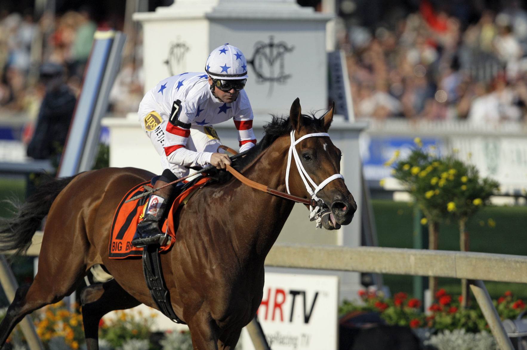 2008: Big Brown wins second leg of Triple Crown at Preakness